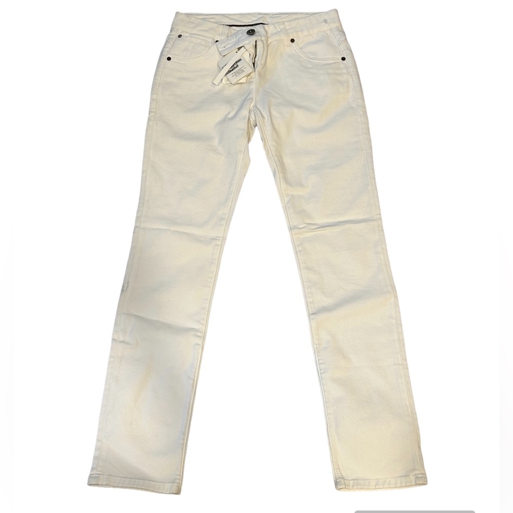 Brunello Cucinelli NWT White Skinny Jeans Size 4